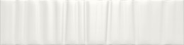 Langham White Prisma Ripple Decor 75x300mm